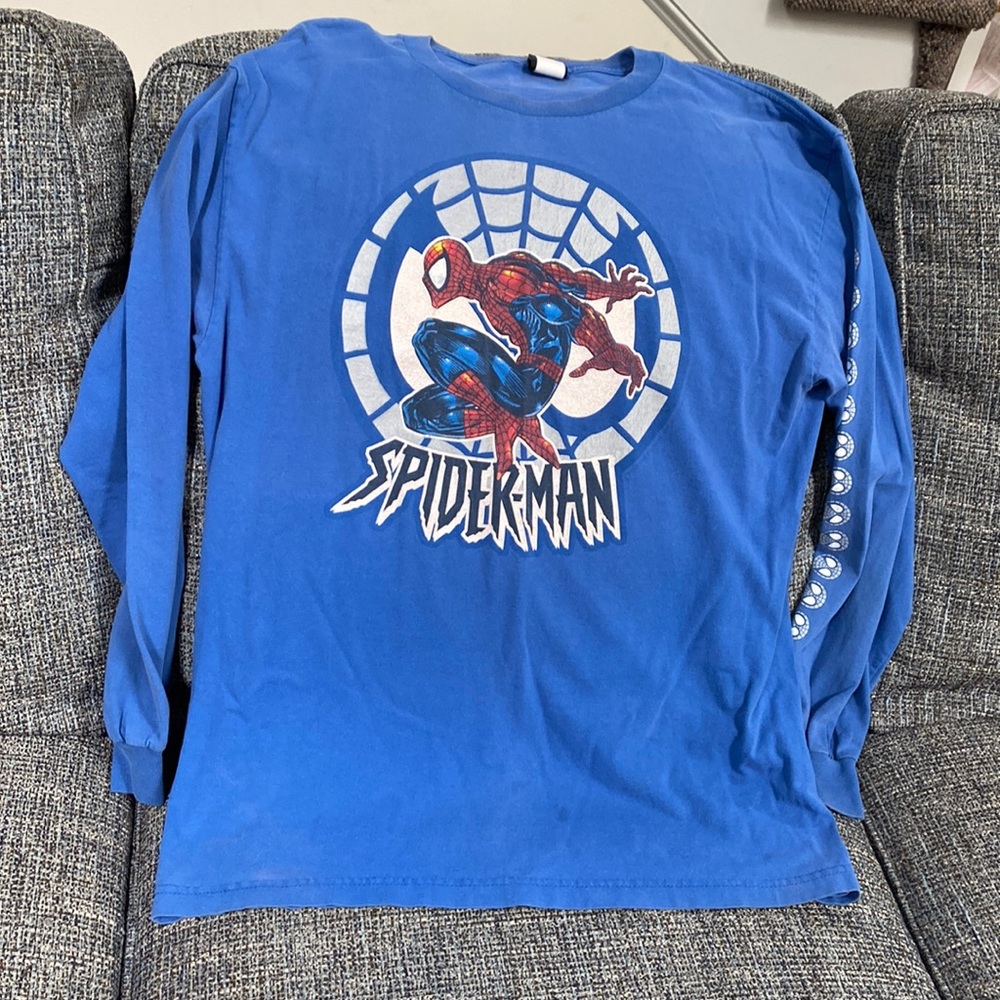 VTG Spider-Man Long Sleeve T-Shirt, Size L